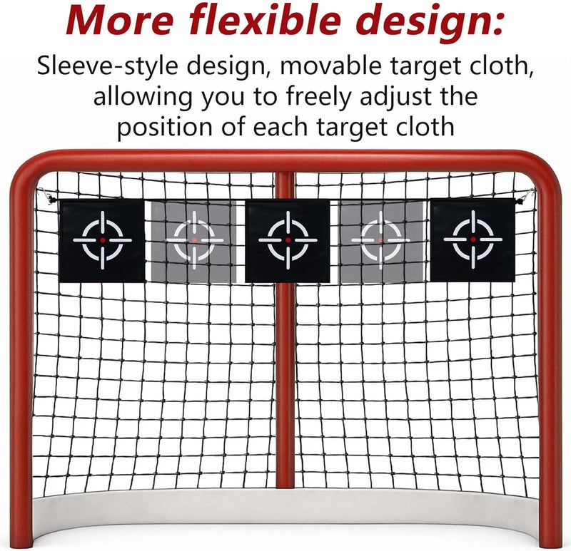 KAIDIDA Ice Hockey Shooting Target: 10"x10" Quick Install Waterproof Training Aid Improve Accuracy for Outdoor Indoor Teens Adult Players - Only 1 Pieces - Image 5